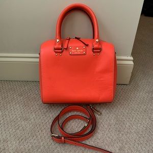 Kate Spade Salmon - Neon Orange Purse